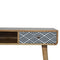 Monochrome Print Writing Desk Living Artisan Furniture 