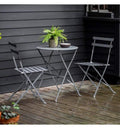 Montoro Outdoor Bistro Set Charcoal Outdoors Regency Studio 