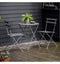 Montoro Outdoor Bistro Set Charcoal Outdoors Regency Studio 