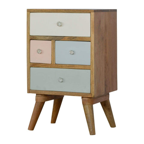 Multi Drawer Painted Bedside Sleeping Artisan Furniture 