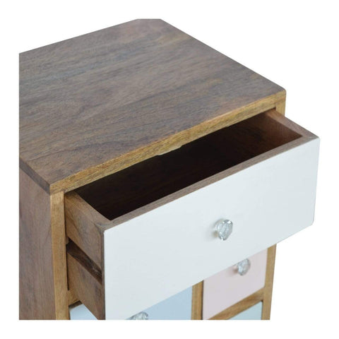 Multi Drawer Painted Bedside Sleeping Artisan Furniture 