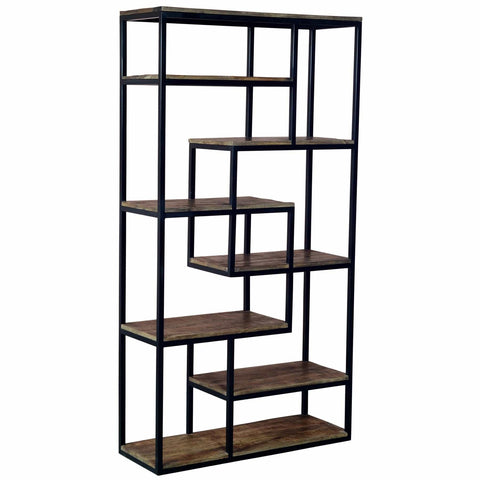 Multi Shelf Industrial Shelf Unit Living Hill Interiors 