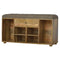 Multi Tweed 4 Slot Shoe Storage Bench Living Artisan Furniture 