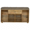 Multi Tweed 4 Slot Shoe Storage Bench Living Artisan Furniture 