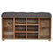 Multi Tweed 6 Slot Shoe Cabinet Living Artisan Furniture 