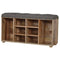 Multi Tweed 6 Slot Shoe Cabinet Living Artisan Furniture 