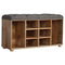 Multi Tweed 6 Slot Shoe Cabinet Living Artisan Furniture 