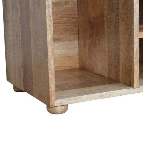 Multi Tweed 6 Slot Shoe Cabinet Living Artisan Furniture 