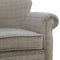 Multi Tweed Armchair with Turned Feet Living Artisan Furniture 