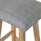 Multi Tweed Bar Stool Dining Artisan Furniture 