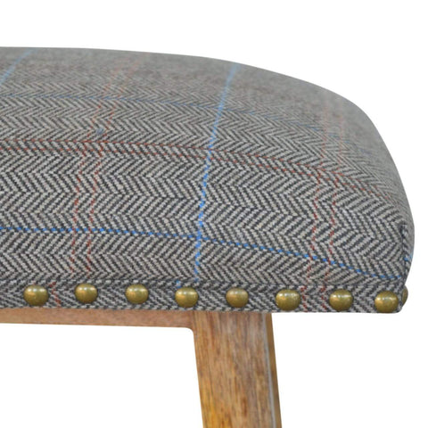 Multi Tweed Bar Stool Dining Artisan Furniture 