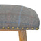 Multi Tweed Bar Stool Dining Artisan Furniture 