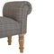 Multi Tweed Bedroom Bench with Turned Feet Living Artisan Furniture 