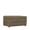Multi Tweed Deep Button Footstool Living Artisan Furniture 
