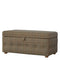 Multi Tweed Deep Button Footstool Living Artisan Furniture 