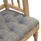 Multi Tweed Deep Button Hallway Bench Living Artisan Furniture 