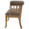 Multi Tweed Deep Button Hallway Bench Living Artisan Furniture 