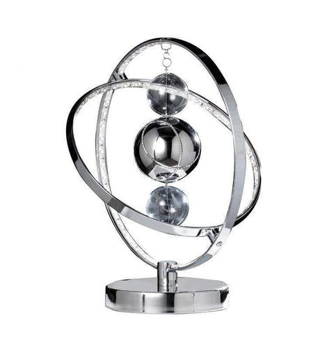 Muni Table Lamp Chrome Lighting Regency Studio 