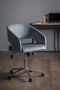 Murray Swivel Chair Charcoal Velvet Living Regency Studio 