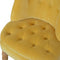 Mustard Velvet Accent Chair Living Artisan Furniture 