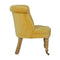 Mustard Velvet Accent Chair Living Artisan Furniture 