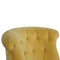 Mustard Velvet Accent Chair Living Artisan Furniture 