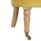 Mustard Velvet Accent Chair Living Artisan Furniture 