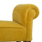 Mustard Velvet Bench Living Artisan Furniture 