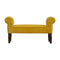 Mustard Velvet Bench Living Artisan Furniture 