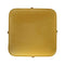 Mustard Velvet Footstool with Solid Wood Legs Living Artisan Furniture 