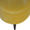 Mustard Velvet Nordic Style Footstool Living Artisan Furniture 