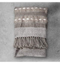 Nador Natural Hand Embellished Throw Accessories Regency Studio 