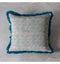 Nakur Block Printed Cushion Teal Accessories Regency Studio 