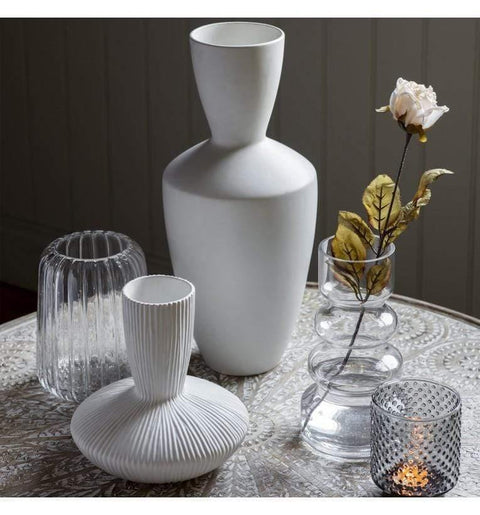 Naru Vase White Accessories Regency Studio 