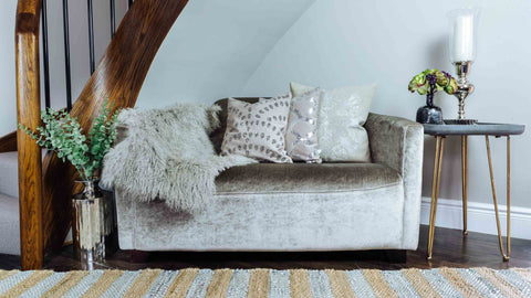 Natural & Silver Rug by Lene Bjerre Rug Lene Bjerre 