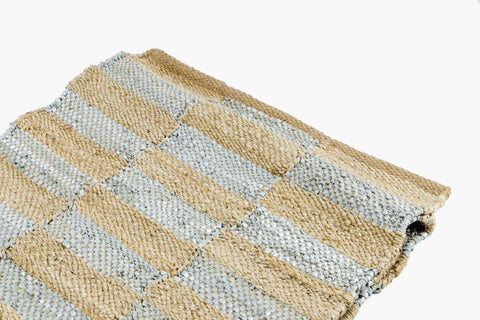 Natural & Silver Rug by Lene Bjerre Rug Lene Bjerre 