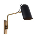 Navren Wall Light Antique Brass and Black Lighting Regency Studio 