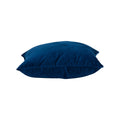 Navy Velvet Cushion 40x40cm Accessories Hill Interiors 