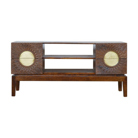 Nero Media Unit Living Artisan Furniture 