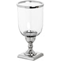 Nickel Tall Round Candle Lamp Accessories Hill Interiors 