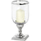 Nickel Tall Round Candle Lamp Accessories Hill Interiors 