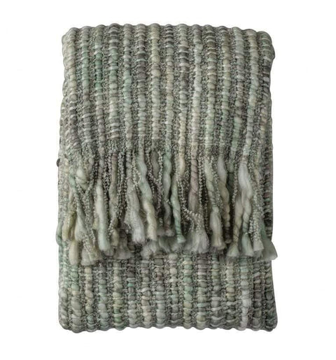 Noella Space Dyed Throw Sage Accessories Regency Studio 