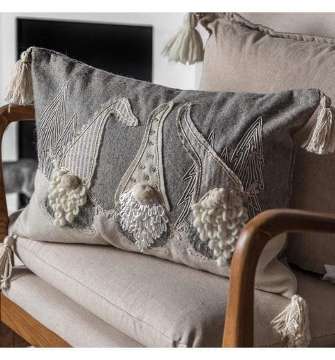 Nordic Gnomes Cushion Natural Accessories Regency Studio 