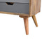 Nordic Sliding Cabinet with 4 Drawers Living Artisan Furniture 