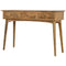 Nordic Style Console Table with 3 Drawers Living Artisan Furniture 