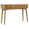 Nordic Style Console Table with 3 Drawers Living Artisan Furniture 