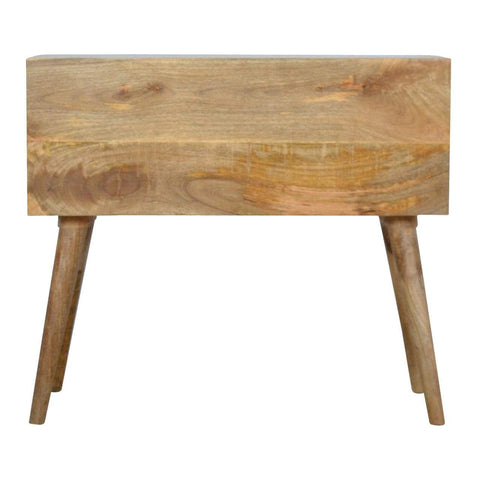 Nordic Style Console Table with 4 Drawers Living Artisan Furniture 