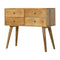 Nordic Style Console Table with 4 Drawers Living Artisan Furniture 