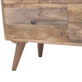 Nordic Style Multi Drawer Media Unit Living Artisan Furniture 