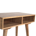 Nordic Style Open Shelf Writing Desk Living Artisan Furniture 